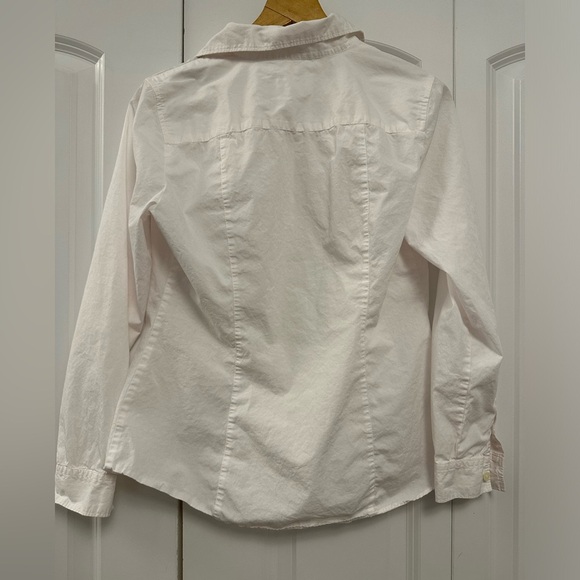Loft White Softened Shirt - Picture 3 of 4